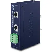 Planet IPOE-162S verkkohaaroitin Sininen Power over Ethernet -tuki (IPOE-162S)