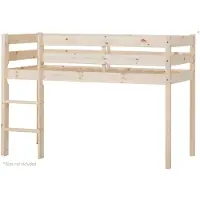 Hoppekids ECO Comfort Puolikorkea Parvisänky 70x160, Wood