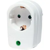 Logilink PA0078, 230 V, 50 - 60 Hz, 16 A, Valkoinen, 3500 W, Uros/naaras