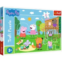 Trefl PEPPA PIG Suuri palapeli Pipsa Possu, 24 palaa