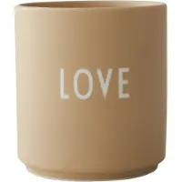 Design Letters suosikkikuppi 25 cl Love-beige