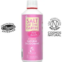 Raw Organic Salt of the Earth Peony Blossom Natural Deodorant Täyttöpakkaus 500ml