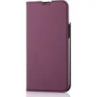 Wave BookCase suojakotelo iPhone 14 Plus violetti