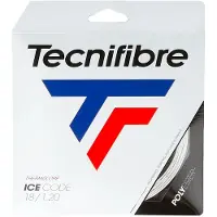 Tecnifibre Ice Code 12 M Tennis Single String Valkoinen 1.30 mm