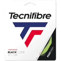 Tecnifibre Black Code 12 M Tennis Single String Vihreä 1.28 mm