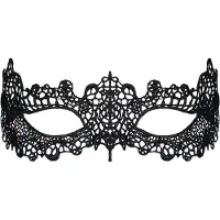 Obsessive Guipure Naamio - Black - One size