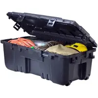 Plano Hinged Sportsman Trunk (Color: Black)