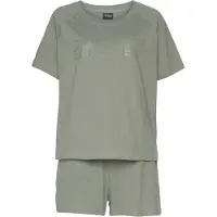 Kangaroos Pyjamashortsit oliivi