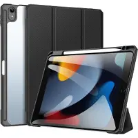 DUX iPad 10.9 (2022) TOBY Series Trifold Suojakotelo - Musta