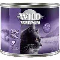 Wild Freedom 12x200g Adult Wild Hills - ankka & kana Kissanruoka