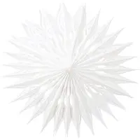 Konstsmide Paperitähti valkoinen 60 cm Kukka