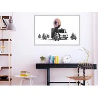 Artgeist Banksy: Donuts (Strawberry) juliste