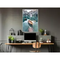 Artgeist Lake In A Mountain Valley juliste