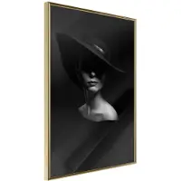 Artgeist Woman In A Hat juliste