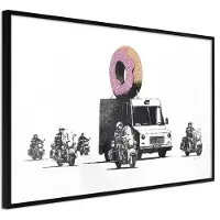 Artgeist Banksy: Donuts (Strawberry) juliste