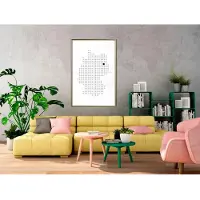 Artgeist Juliste - Pixel Map of Germany
