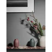 Blomus Vase S - 15 Cm, Ø 10 Cm - Colora - Steel Gray - Grey - Ø 10CM
