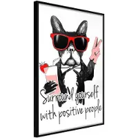 Artgeist Positive Bulldog juliste