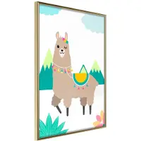 Artgeist Playful Llama juliste