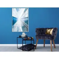 Artgeist Steel And Glass (Blue) juliste