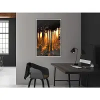 Artgeist Dark Tree Tops juliste