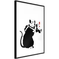Artgeist Banksy: Rat Photographer juliste