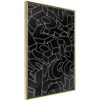 Artgeist Juliste Scattered Letters