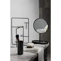 Blomus Vanity Mirror - 28 X 20 X 10 Cm - Modo - Black - Black - L 20CM