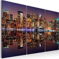 Artgeist New York Water Reflection taulusetti