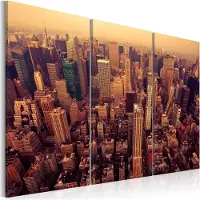 Artgeist Sunset Yli New York taulusetti