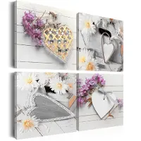 Artgeist Hearts And Flowers taulusetti