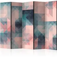 Artgeist Pixels (Green And Pink) 5-osainen sermi