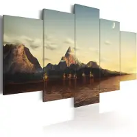 Artgeist Sunrise Vuorilla taulusetti