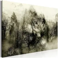 Artgeist Mountain Predator Wide Beige taulu