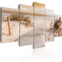 Artgeist Morning On The Beach - Sepia taulusetti