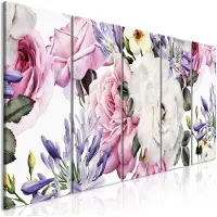 Artgeist Rose Composition Narrow Colourful taulusetti