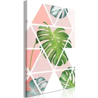 Artgeist Geometric Monstera Vertical taulu