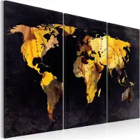Artgeist Jos Maailma Oli Aavikolla ... - Triptyykki taulusetti