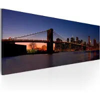 Artgeist Brooklyn Bridge - Panorama taulu