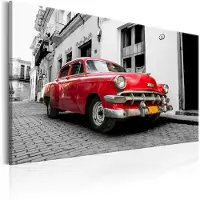 Artgeist Cuban Classic Car (Red) taulu