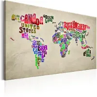 Artgeist World Map: World Tour (En) taulu