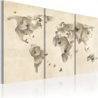 Artgeist Atlas Perhosia - Triptyykki taulusetti