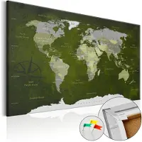 Artgeist Malachite World [Cork Map] korkkitaulu