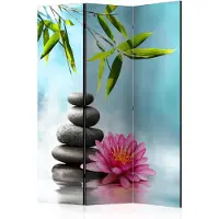 Artgeist Water Lily And Zen Stones 3-osainen sermi
