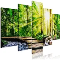 Artgeist Forest Footbridge Wide taulusetti
