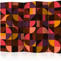 Artgeist Geometric Mosaic (Red) 5-osainen sermi