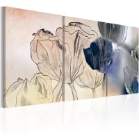Artgeist Sketch Of Tulips taulusetti