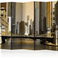 Artgeist Chicago'S Bridge (Vintage Effect) 5-osainen sermi