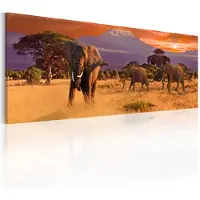 Artgeist March Of African Elephants taulu