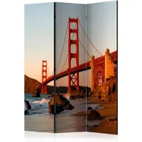 Artgeist Golden Gate Bridge - Sunset, San Francisco 3-osainen sermi